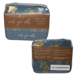 NEW Wish You Well Travel Pouch Young Living R.C. DiGize Thieves Essential Oils
